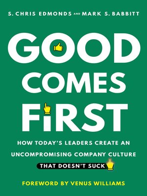 cover image of Good Comes First